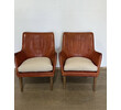 Pair of Arne Vodder Leather Chairs 74617