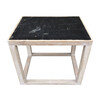 Limited Edition Side Table With  Industrial Top 42817
