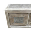 French Oak Buffet With Cement Detail 40909