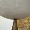 Limited Edition Antique Italian Alabaster and Modern Bronze Chandelier 73841