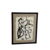 Danish Modernist Ink Wall Art 72041