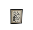 Danish Modernist Ink Wall Art 72041