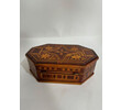 American 19th Century Inlaid Hardwood Box 72348