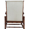 Single 19th Century Faux Bamboo Armchair 41485