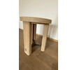 Lucca Studio Miles Oak and Bronze Side Table 75810