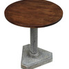 Lucca Studio Bikar Table with Walnut Top 39649
