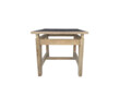 Lucca Studio Jax Oak and Leather Top Side Table 48379