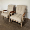 Pair of Lucca Studio Langdon Chair 77705