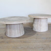 Pair of Lucca Studio Nola Round Coffee Tables 46422