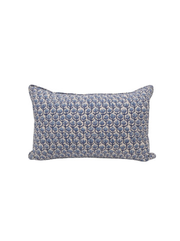 Linen Block Print Pillow 48232