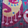 Antique Batik and  Embroidery Textile Pillow 26764