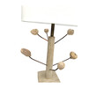 Pair of Limited Edition Wood Element Lamps 34872