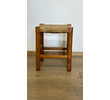 1960's French Rope and Oak Stool 75276