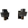 Pair of Mixed Metals Sconces 75671