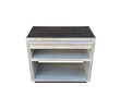 Limited Edition Oak and Leather Night Stand 35002