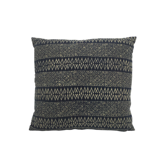 Limited Edition Indigo Batik Textile Pillow 34198