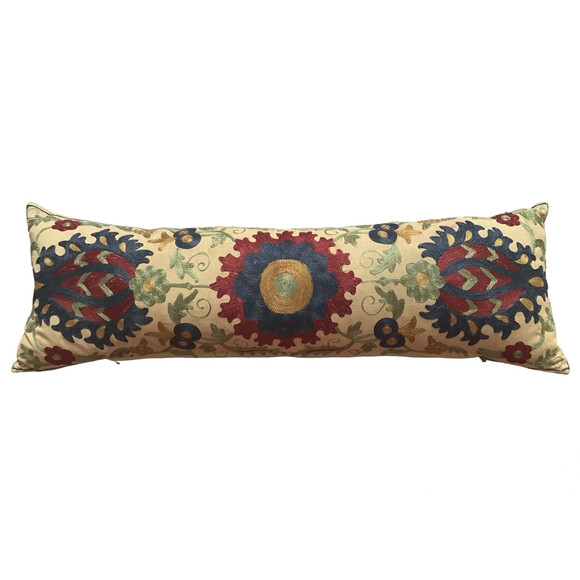 19th Century Suzani Textile Pillow 73958