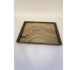 Limited Edition Walnut Tray with Vintage Italian Marbleized Paper 75813