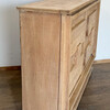 French 1940's Solid Oak Cabinet 75631