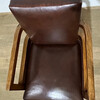 Rare Set of (8) Maurice Jallot Deco Leather Dining Chairs 73432