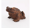 Japanese Mingei Carved Wood Frog 75419