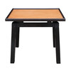 Limited Edition Walnut and Leather Side Table 47873