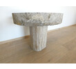 Limited Edition Massive 18th Century Stone Top and Oak Side Table 45909