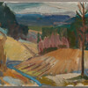 Mid Century Swedish Oil Painting Autumn Landscape 75002