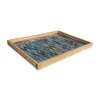 Limited Edition Oak Tray With Vintage Marbleized Paper 33944
