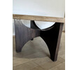 Limited Edition Dining Table with Solid Oak Modernist Base and Top 74427