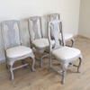 (4) 18th Century Swedish Dining Chairs 44170