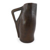 Unusual English Vintage Leather pitcher 49683