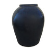 Large Black Glazed Ceramic Vessel from Central Asia 38866