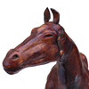 19th Century French Leather Horse 31845