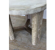 Lucca Studio Miles Oak and Bronze Side Table 37277