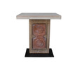 Limited Edition Oak and Ceramic Element Side Table 36151