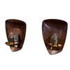 Hand Hammered Copper Sconces 76953