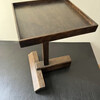 Lucca Studio Rhodes Walnut Side Table 68445