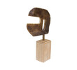 Stephen Keeney Bronze Modernist Sculpture 35524