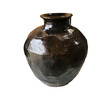 Large Black Glazed Ceramic Vessel from Central Asia 66862