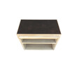 Lucca Studio Paola Night Stand - Leather Top and base 39232