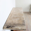 Limited Edition French Burlwood and Concrete Top Console 57140