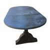 Limited Edition Oval 19th Century Zinc Top Dining Table 40999