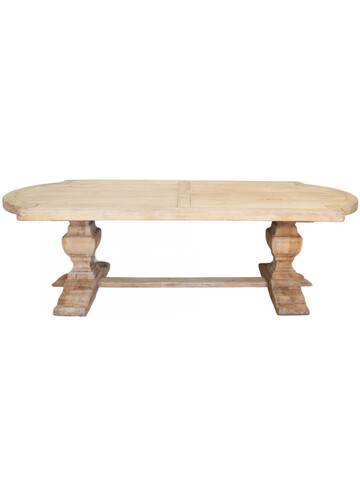 French 19th Century Oak Dining Table 68060