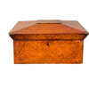 19th Century English Wooden Box and double box interior with lids 75717