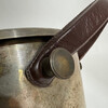 Vintage Silver plate and Leather Wine Bucket 73297