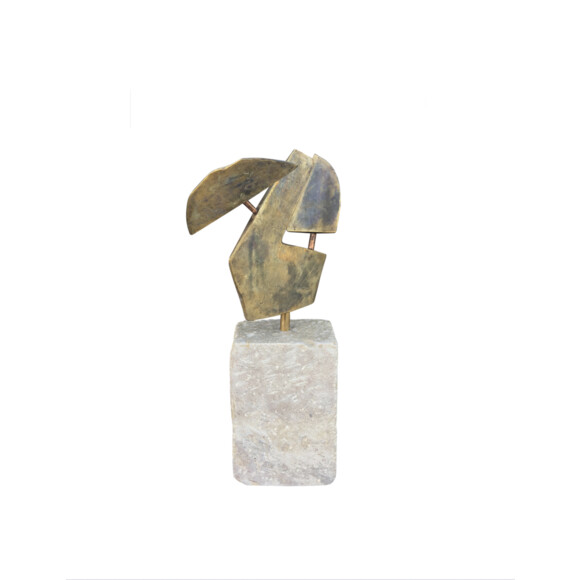Limited Edition Bronze and Stone Sculpture 61213