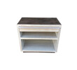Limited Edition Oak and Leather Night Stand 34274