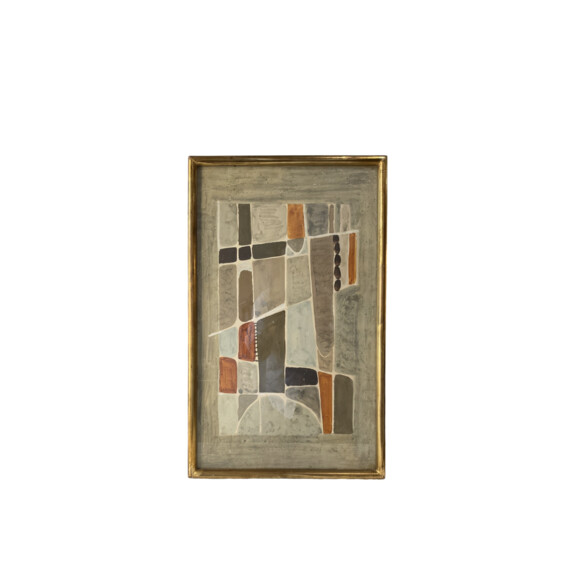 French Mid Century Abstract Painting 77484