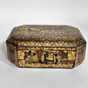 Large 19th Century English Chinoiserie Box 54548
